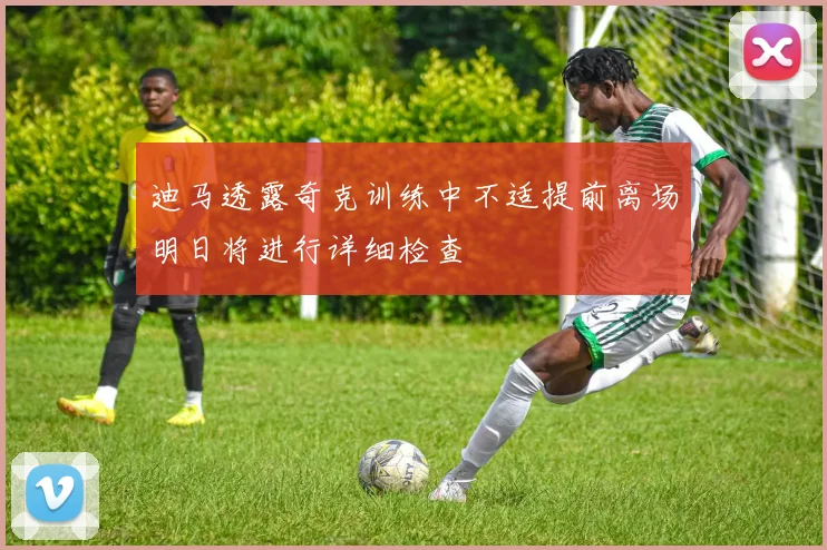 迪马透露奇克训练中不适提前离场明日将进行详细检查